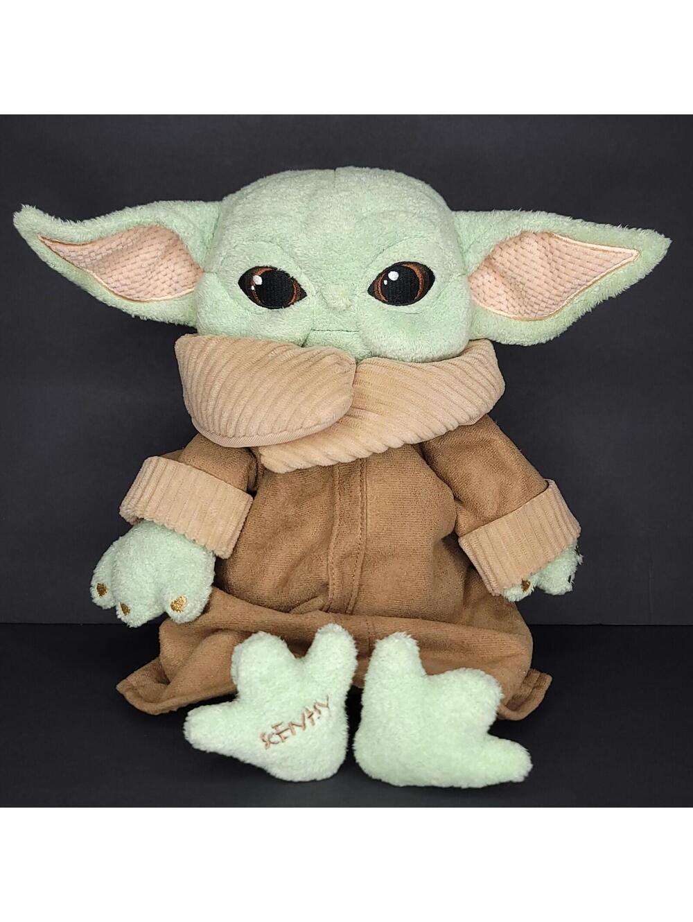 Scentsy Grogu Baby Yoda Buddy 15" Plush w Air of Adventure Scent Pak Strong